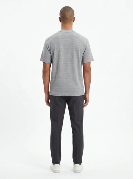 Avant-Garde T-Shirt – with a Silk-Like Touch with Architectural Design