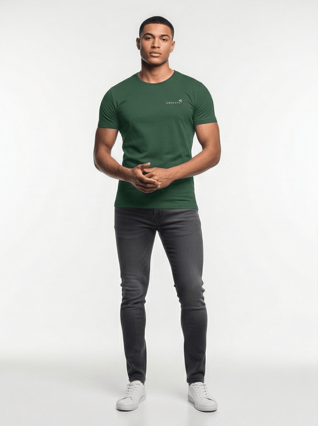 Refined T-Shirt by Grozavu - Lifestyle Perspective (Pos 1)