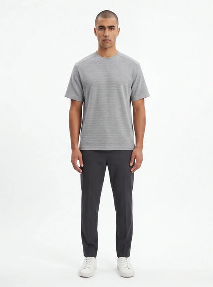 Avant-Garde T-Shirt – with a Silk-Like Touch with Architectural Design