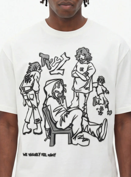 T-Shirt Impeccable – en Coton Peigné pour une Silhouette Audacieuse