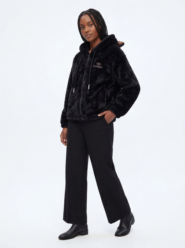 Must-Have Fur Collar Cat Ear Jacket