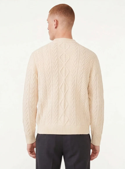 Tailored Sweatshirt by Grozavu - Close-up (Pos 5)
