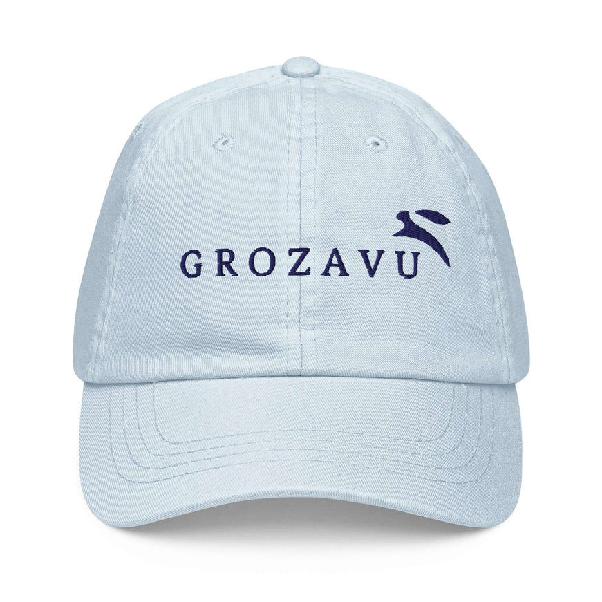 signature cotton cap with Grozavu logo