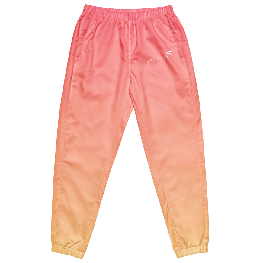 relaxed track trousers with Grozavu logo