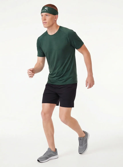 Close-up of headband fabric