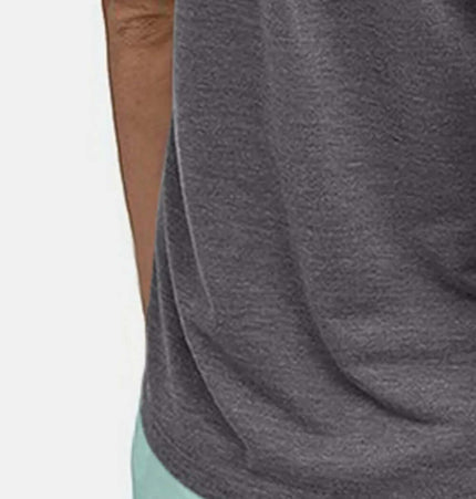 Slim Fit Cotton Scoop Neck Tank Top detail showing soft cotton fabric and flattering fit.