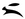 Black logo of a stylized animal on a white background