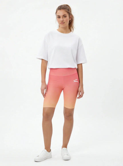 Model wearing heavyweight sweat shorts by Grozavu