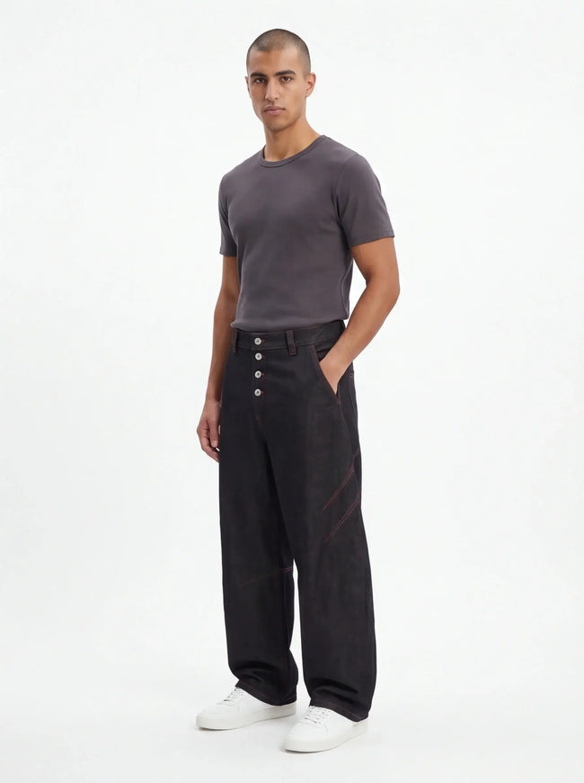 Jeans Signature – avec Intérieur Brosse et Esthétique Moderne