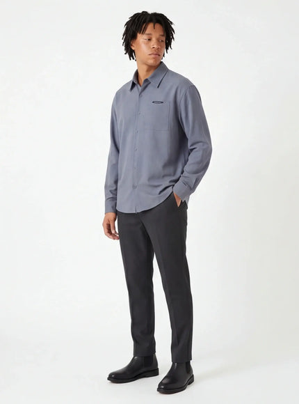 Camicia Iconica a Maniche Lunghe – con Finitura Opaca in Edizione Limitata