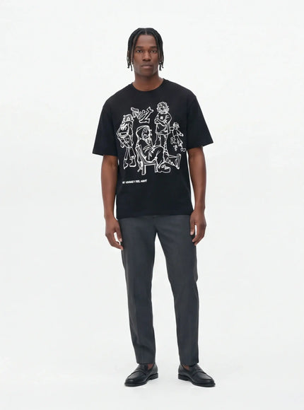 T-Shirt Impeccable – en Coton Peigné pour une Silhouette Audacieuse