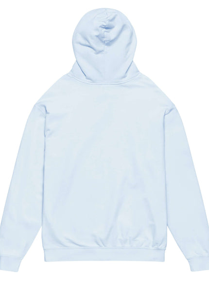 washed oversized hoodie with Grozavu logo