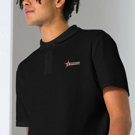 Grozavu Branded Pique Shirt at €39.50