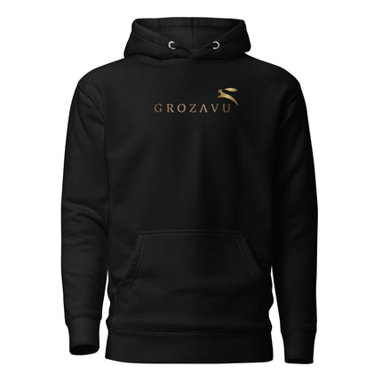 Front view of Hoodie - Grozavu brand streetwear
