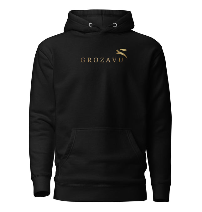 Front view of Hoodie - Grozavu brand streetwear