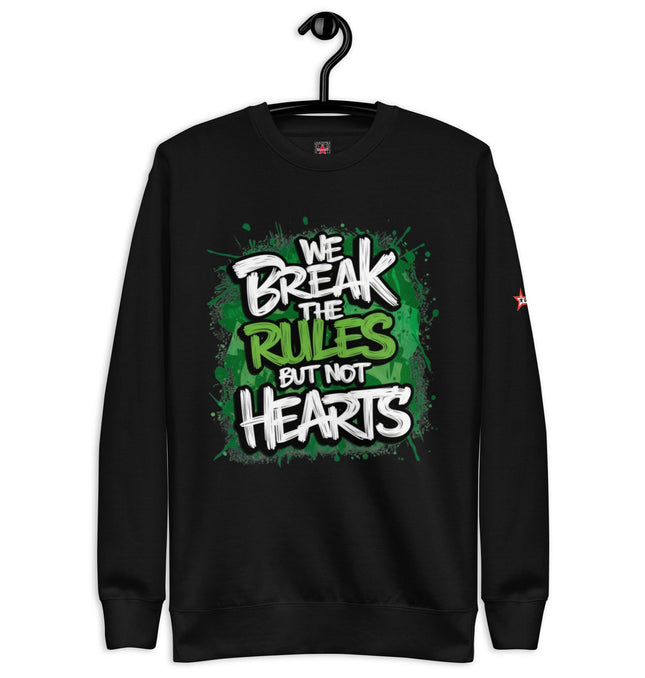 Grozavu Break Rules Premium Sweatshirt at €52.50