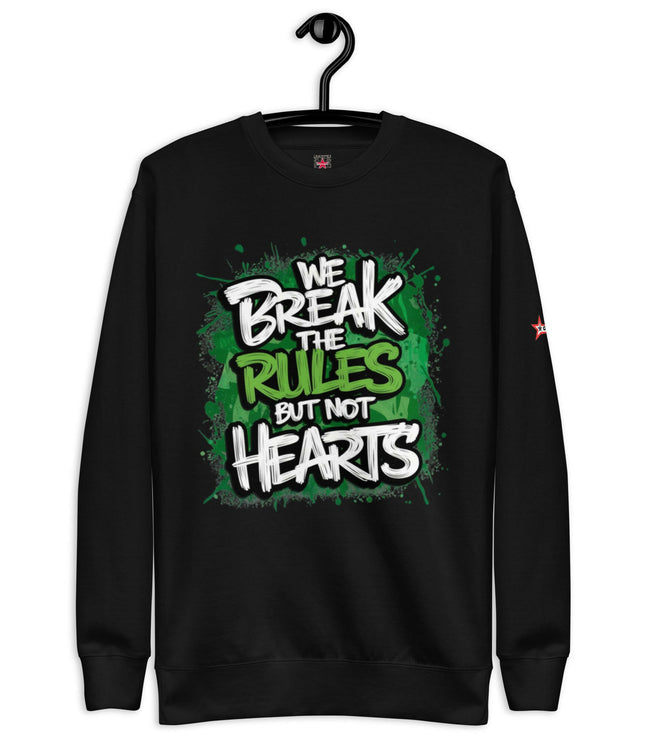 Grozavu Break Rules Premium Sweatshirt
