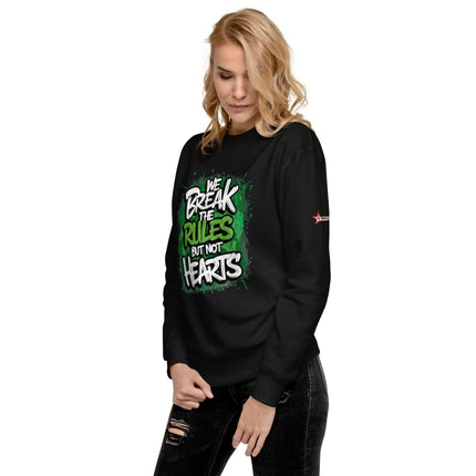 Grozavu Break Rules Premium Sweatshirt at €52.50