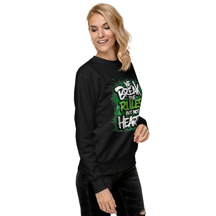 Grozavu Break Rules Premium Sweatshirt at €52.50