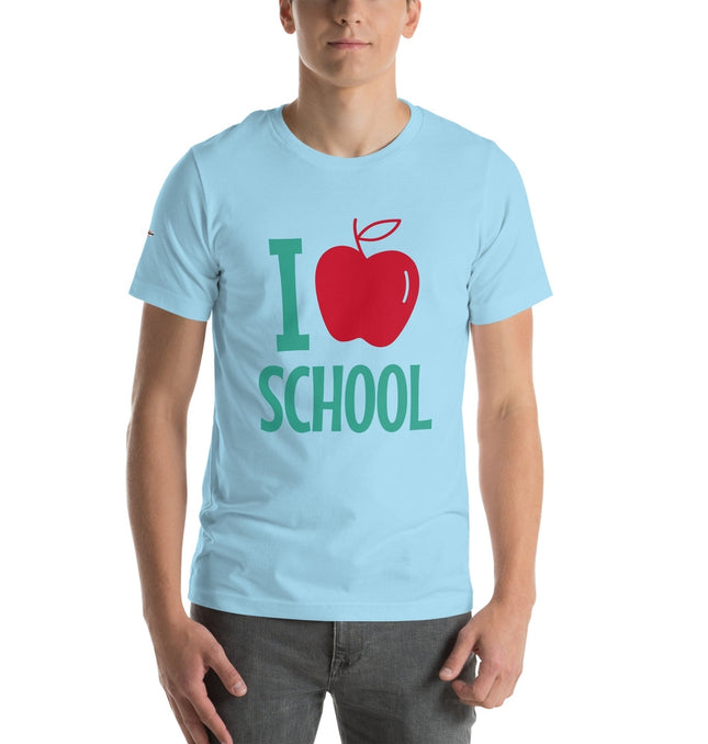 Show Your School Spirit with Grozavu's "I Love School" T-Shirt