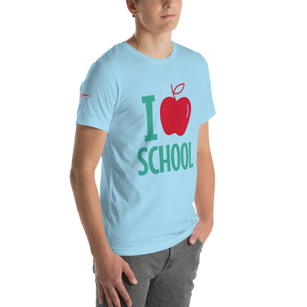 Show Your School Spirit with Grozavu's "I Love School" T-Shirt