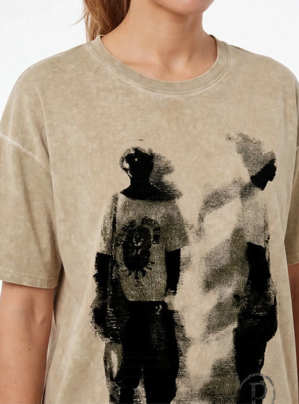 Camiseta Esencial – de Algodón Peinado para una Estética Urbana