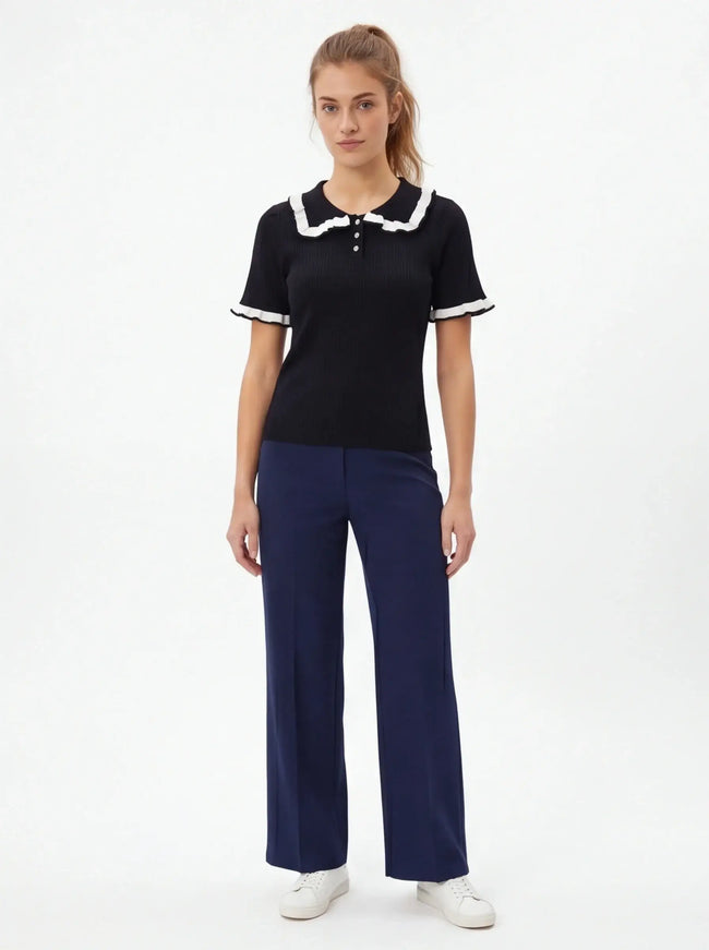 Minimalist Polo Shirt by Grozavu - Design Detail (Pos 8)