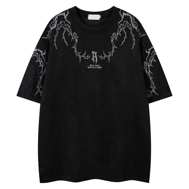 Urban-Chic T-Shirt by Grozavu - High-Quality Texture (Pos 1)