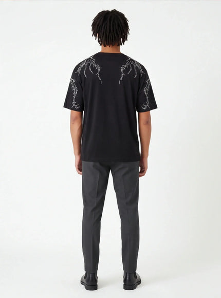 Urban-Chic T-Shirt – with a Silk-Like Touch for an Urban Aesthetic