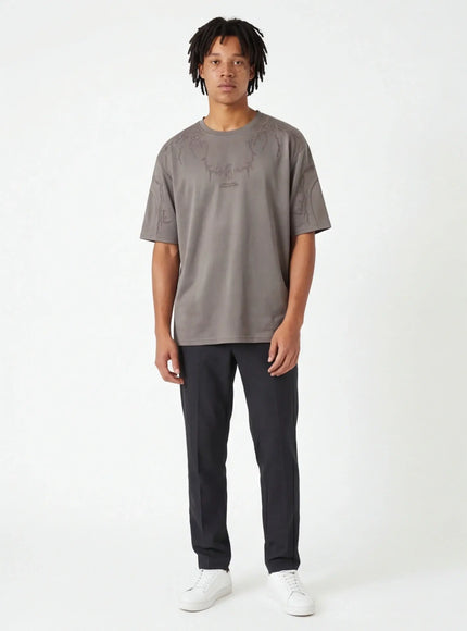 Urban-Chic T-Shirt – with a Silk-Like Touch for an Urban Aesthetic