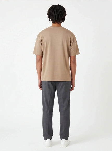 Urban-Chic T-Shirt – with a Silk-Like Touch for an Urban Aesthetic