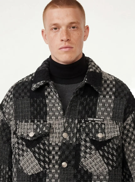 Structured Jacket by Grozavu - Exclusive Look (Pos 8)