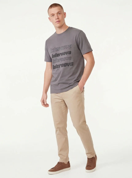 Refined T-Shirt by Grozavu - On-Model View (Pos 4)