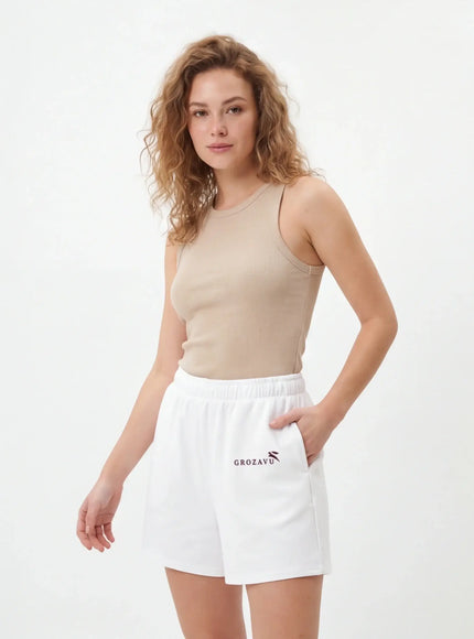 Shorts Eleganti – da Tessuto Denso con un Vibe Contemporaneo