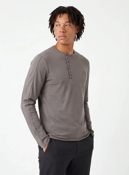 Iconic Long Sleeve Shirt – with Brushed Interior for an Effortless Look