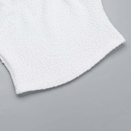 Textured Vest Pants Suit – Casual Fit fabric detail showing soft, breathable texture for stylish comfort.