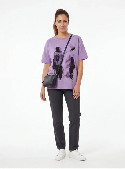 Camiseta Esencial – de Algodón Peinado para una Estética Urbana