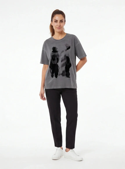 Camiseta Esencial – de Algodón Peinado para una Estética Urbana