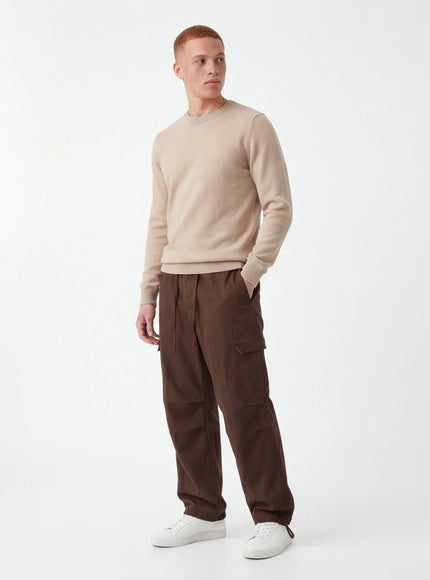 Strukturierte Hose – mit feiner Textur für einen anspruchsvollen Look
