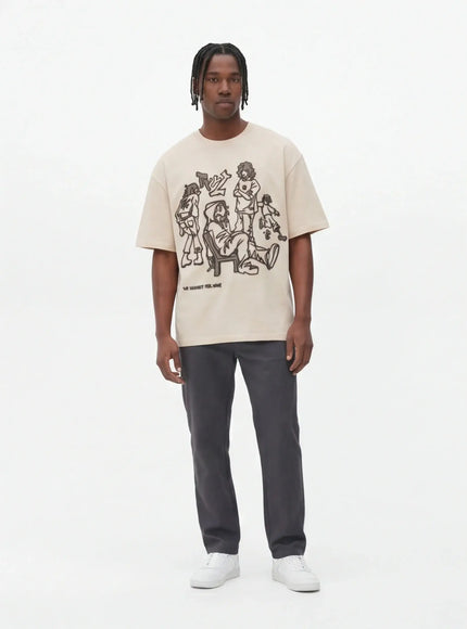T-Shirt Impeccable – en Coton Peigné pour une Silhouette Audacieuse