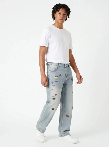 Relaxed Jeans – mit hochwertiger Textur und überlegener Verarbeitung