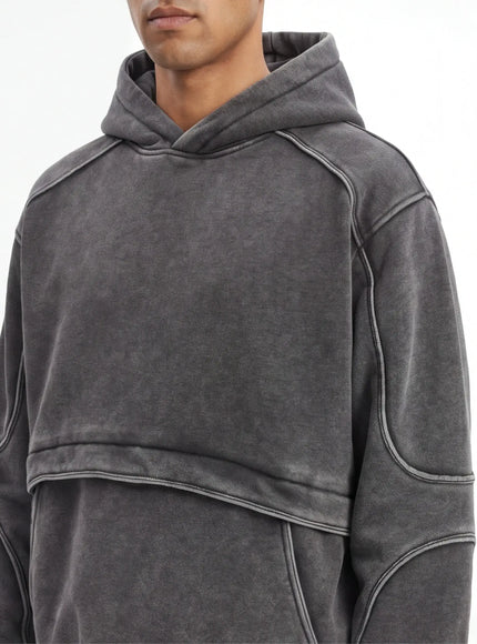 Hoodie Sculpté Élevé