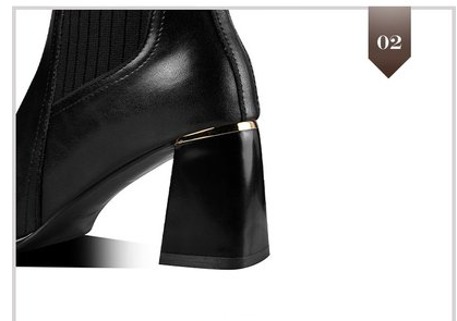 Grozavu's New Women's Boots: Thick Heel, Square Head at €86.99