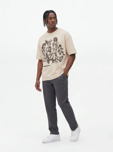 T-Shirt Impeccable – en Coton Peigné pour une Silhouette Audacieuse