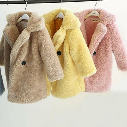 Big Kids Fur Coat In Autumn And Winter Coat at €113.99