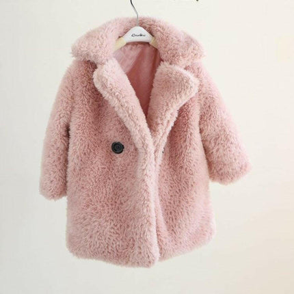 Big Kids Fur Coat In Autumn And Winter Coat at €113.99