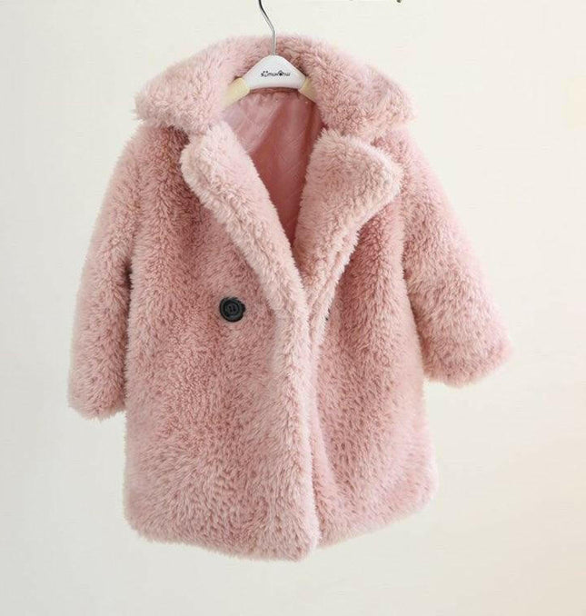 Big Kids Fur Coat In Autumn And Winter Coat at €113.99