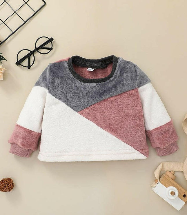 Baby Casual Baby Sweater Suit Clothing Pullover Two-piece Suit - GrozavuShop