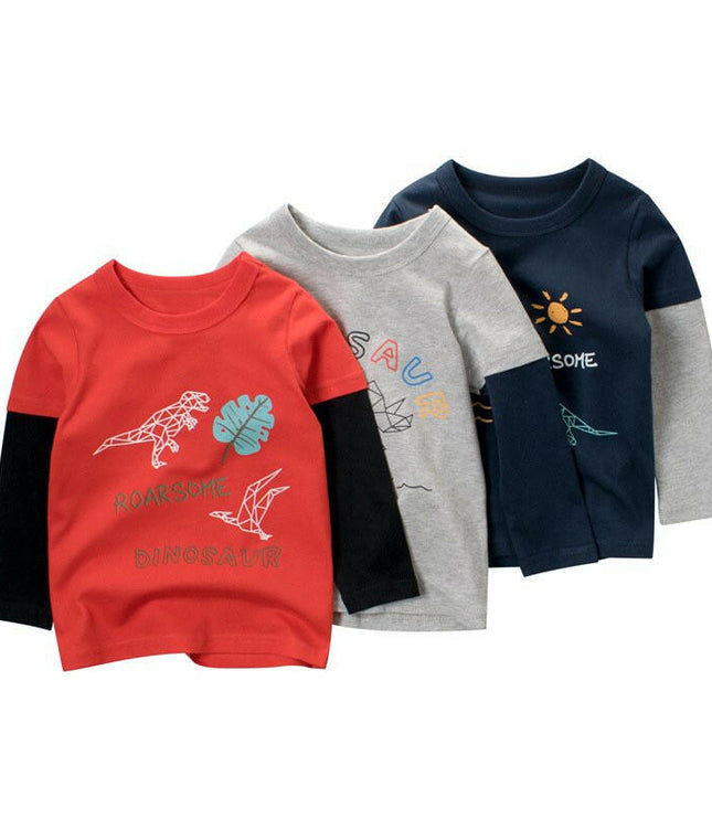 Baby Clothes Long-Sleeved T-Shirt - GrozavuShop