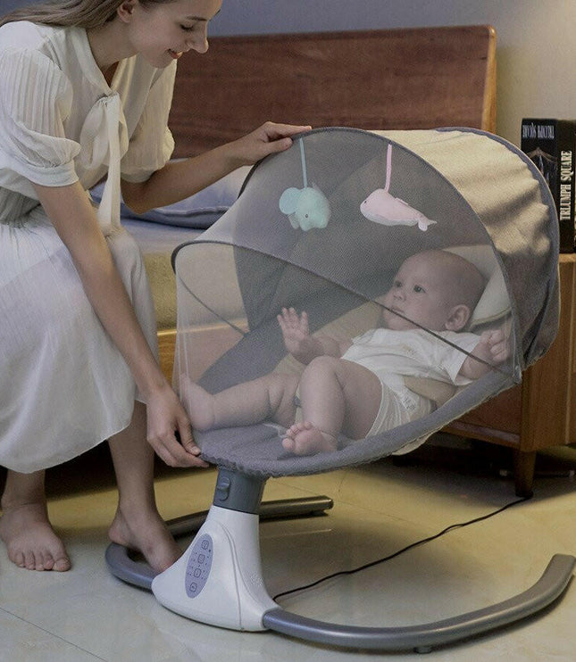 Baby Rocking Chair Soothing Chair Electric Smart Cradle - GrozavuShop